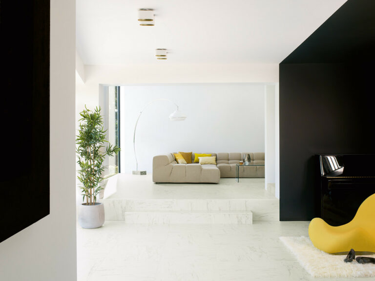 4 opciones populares de suelos para una casa minimalista